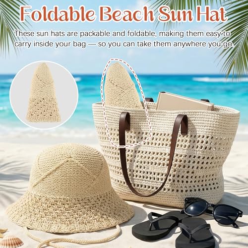 Sombrero tipo Bucket de algodón para mujer miniatura 6