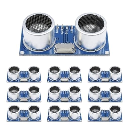 10 módulos ultrasónicos compatibles con HCSR04, sensor de distancia de módulo ultrasónico, soporta 3,3-5 V | Ya disponible en tu tienda friki favorita! En mundofriki.es!