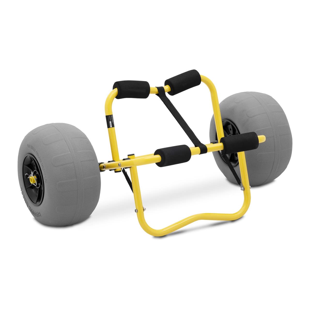 MSW MSW-MMT-12 - Carrello per kayak con ruote per palloncini, 75 kg, kayak, kayak, kayak, kayak, trasporto per kayak