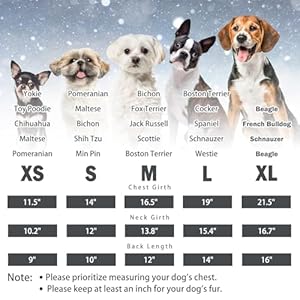 Scenereal winter dog vest coat with harness built in warm dog jacket for small medium dogs dog cold weather coats with zipper fleece puffer vest windproof snow clothes for puppy pet  urban country home decor