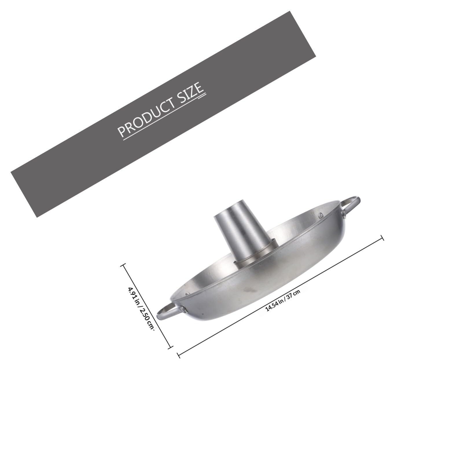 CALLARON Supporto Trasportare Pollo Inossidabile per Arrosto in Argento Posizionamento Stabile Facile per Barbecue e Picnic