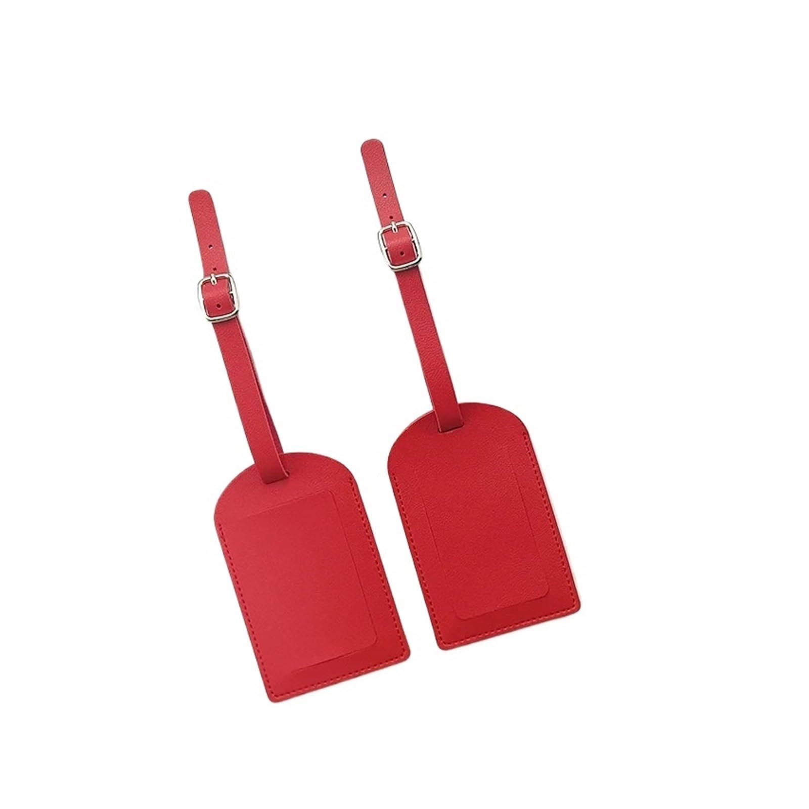Etiqueta de equipaje de cuero PU for hombre y mujer, identificador de maleta, etiqueta de equipaje, etiqueta de bolsa de embarque, nombre, dirección de identificación, accesorio de viaje, 2 uds. Etiqu