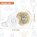 10 Pack Beige Correction Tape Cream White Yellow Color Corrective Tape Eraser 100 Feet Easy to Use Applicator for School Office Supplies Crafting, Note Taking, Journal Planner