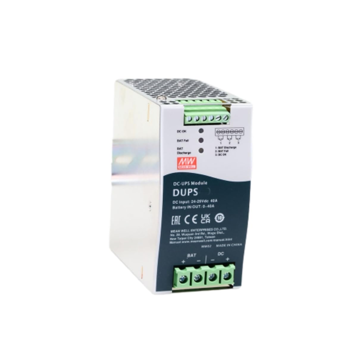 Fuente de alimentación conmutada Mean Well DUPS DUPS40 0-40 A