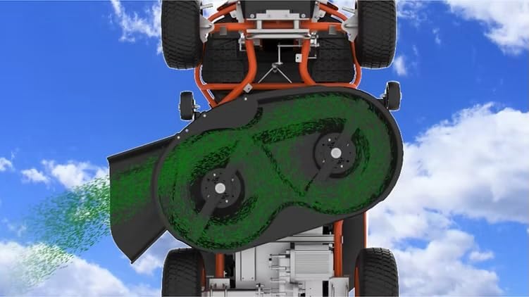 Adjustable seat on Yard Force lawn tractor