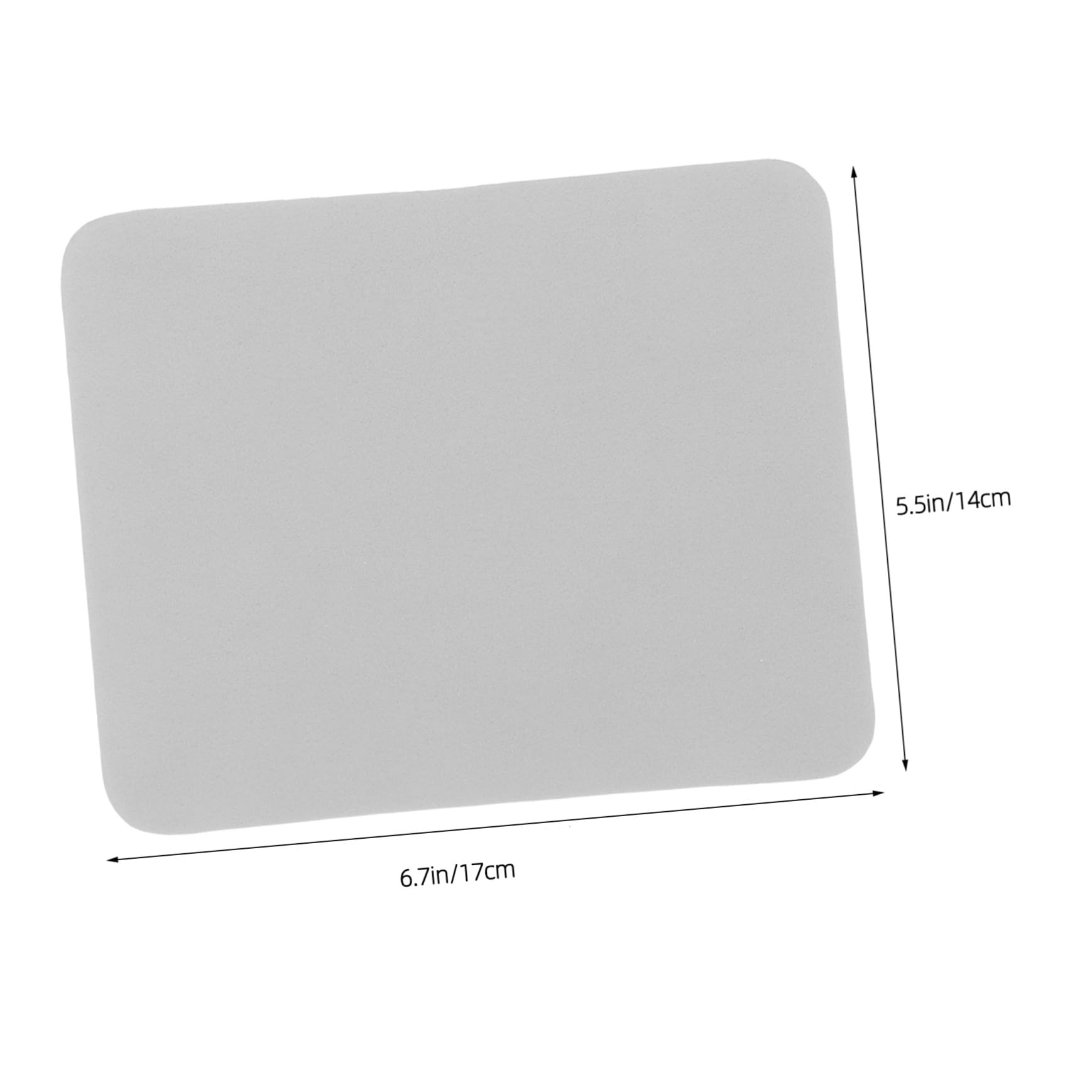FRCOLOR 100 Pezzi Panno Microfibra per Occhiali e Schermi Telefoni Doppia Faccia in Morbido per Laptop Tablet e Lenti Rimozione Rapida di Macchie e Segni Grigio