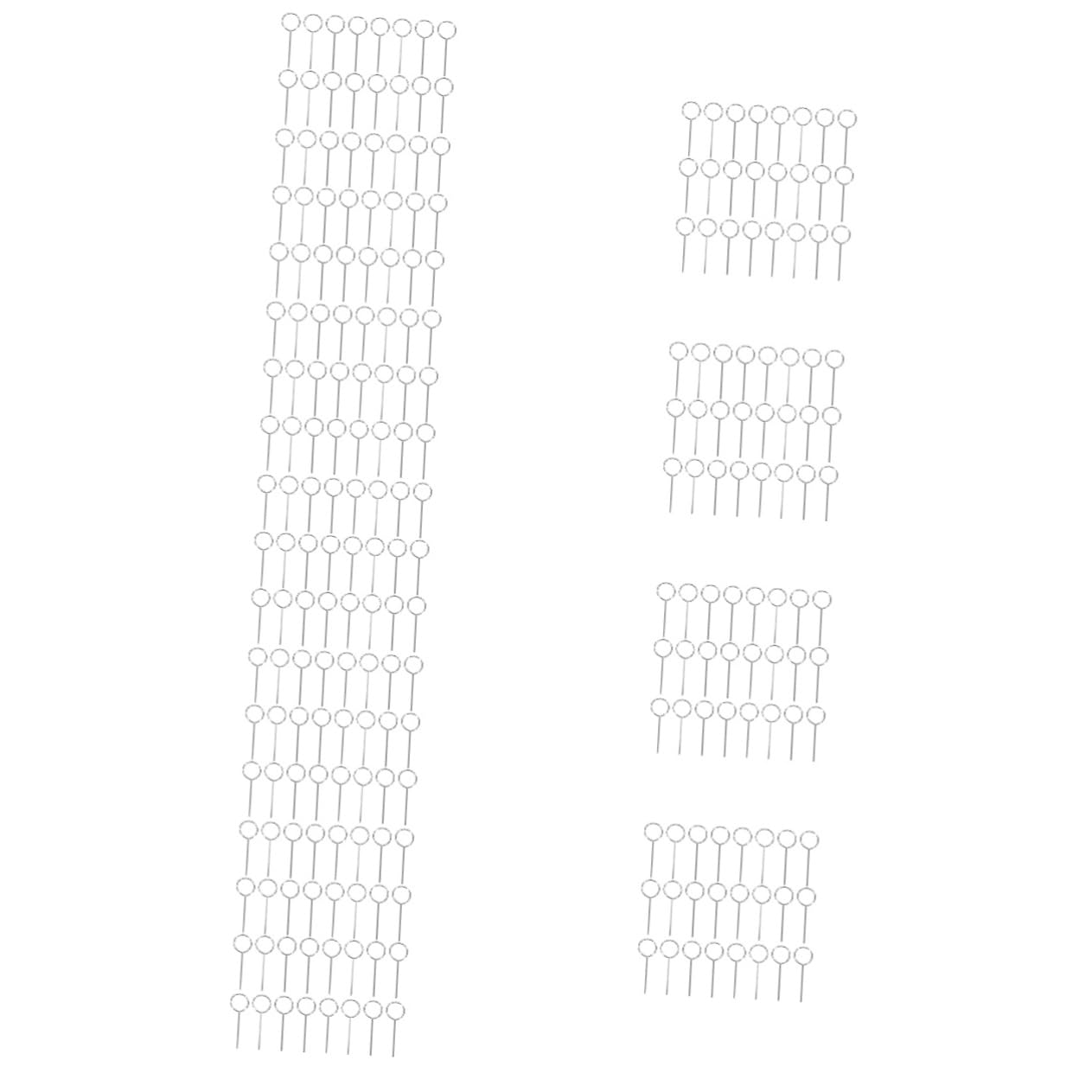 COLLBATH 10 Sets Praktische SIM-nadeln Telefon-SIM-Karten-pin Handwerkskunst Feine Details Nicht Leicht Zu Knacken Oder Zu Verformen Aus Rostfreiem 100 Stück * 10
