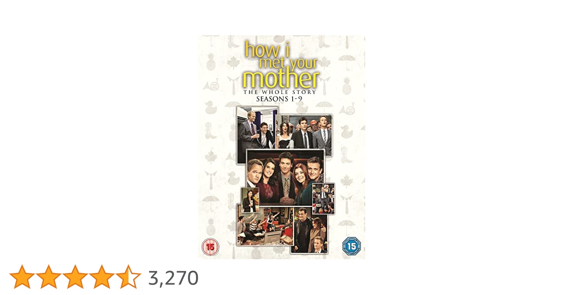 【値下げ！】How I met your mother(シーズン1-9) 91KwCF3n08L._UF894,1000_QL80_.jpg