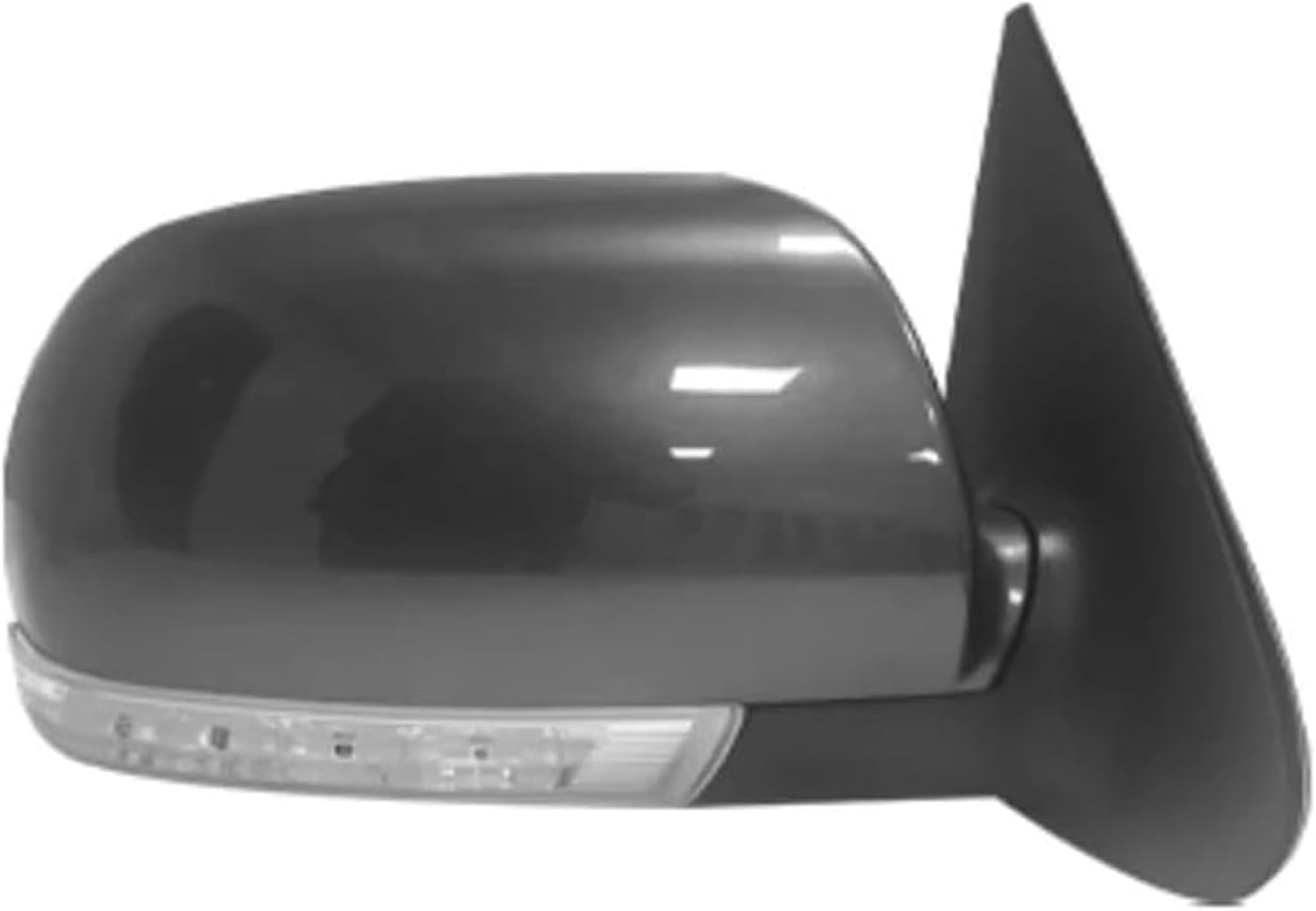 ミラーアセンブリ と互換性のあるヒュンダイ IX55 ベラクルス用 バックミラーアセンブリ 6PIN 87610-3J180(R)