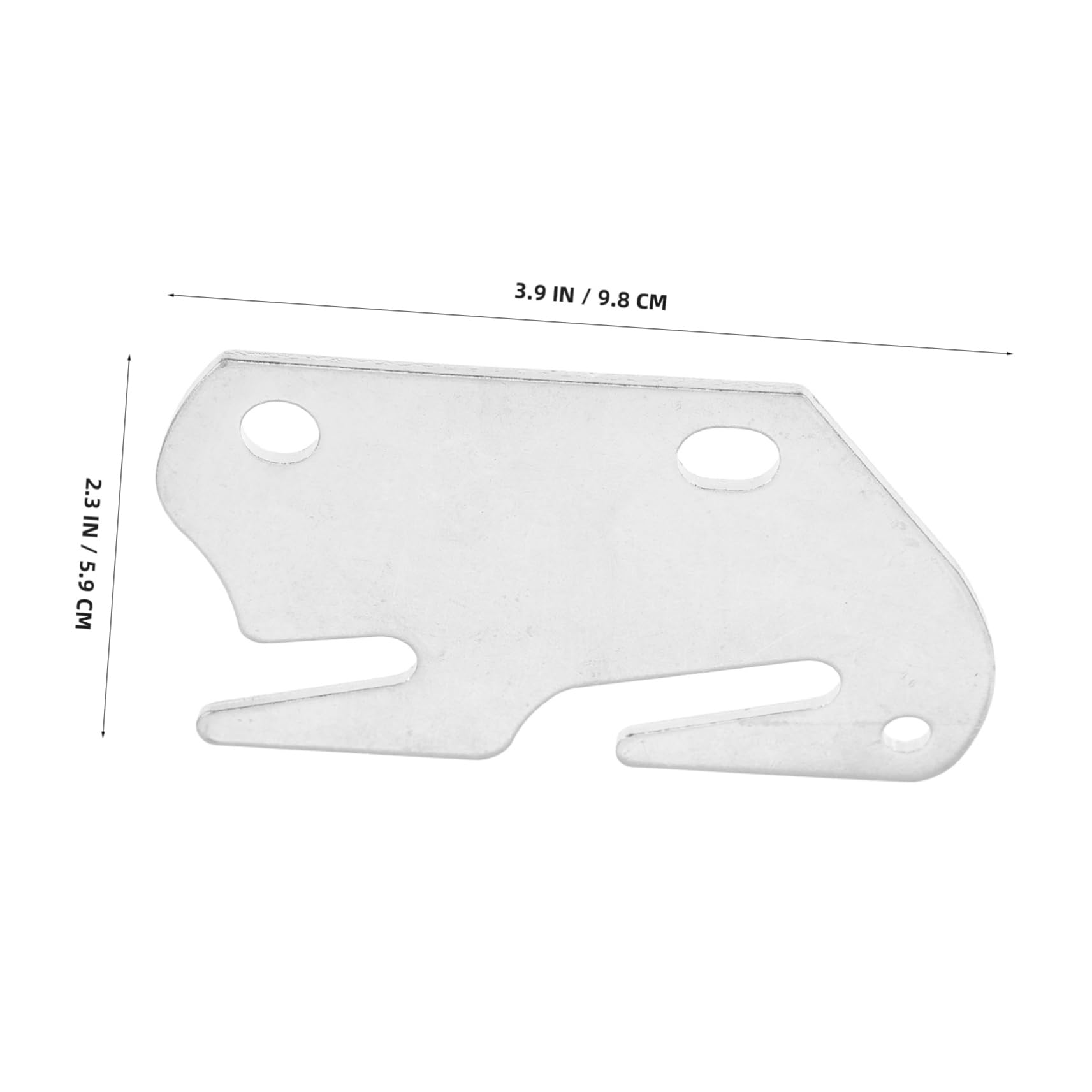 VALICLUD 2Pcs Bed Rail Connector Brackets Wood Bed Frame Hook Plates for Replacement and Bed Construction Easy to Install Hardware for Enhanced Stability