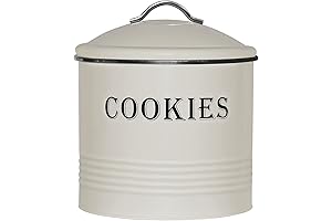 Vintage Blue Donuts Cookie Jar for Kitchen Counter