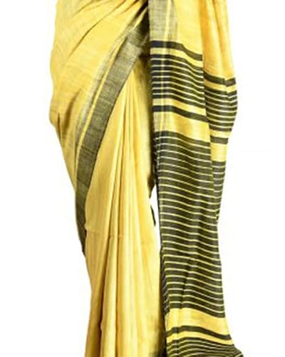 Couture Mania tussar silk saree in tussar silk – image 4
