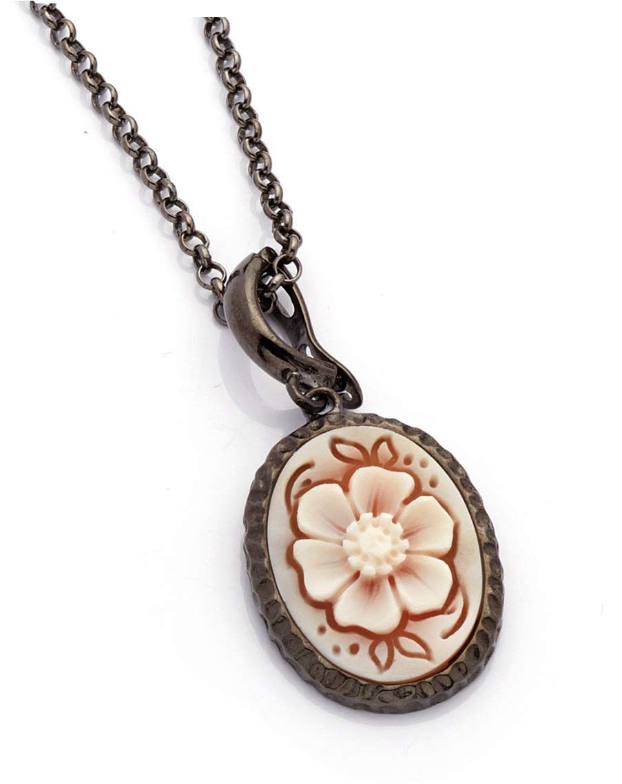 CAMEO ITALIANO 4580579674292 Pendant top, adajustable, Silver