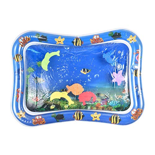 PoeticHouse Baby Water Play Mat Inflable Almohadilla de Agua para bebés Llenar Fun Water Play Mat Fun Activity Play Center para niños y bebés