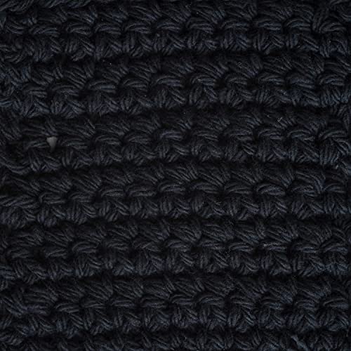 Lily Sugar'N Cream Black Yarn - 6 Pack of 71g/2.5oz - Cotton - 4 Medium (Worsted) - 120 Yards - Knitting/Crochet - Image 3