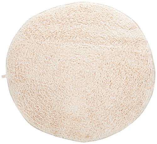 Bath mat round 57cm pastel pink, 20 x 30 cm (Rund)