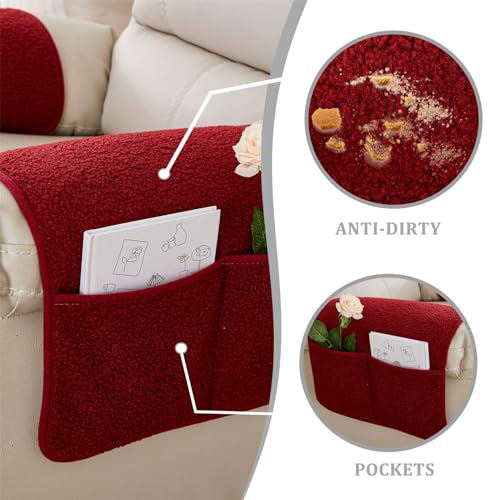 Fundas protectoras de muebles antideslizantes para evitar roces de brazos 7