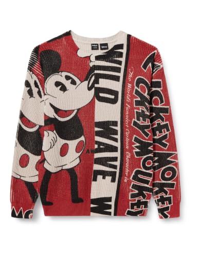 Pullover mit Rundhalsausschnitt Kind Desigual Wild Mickey
