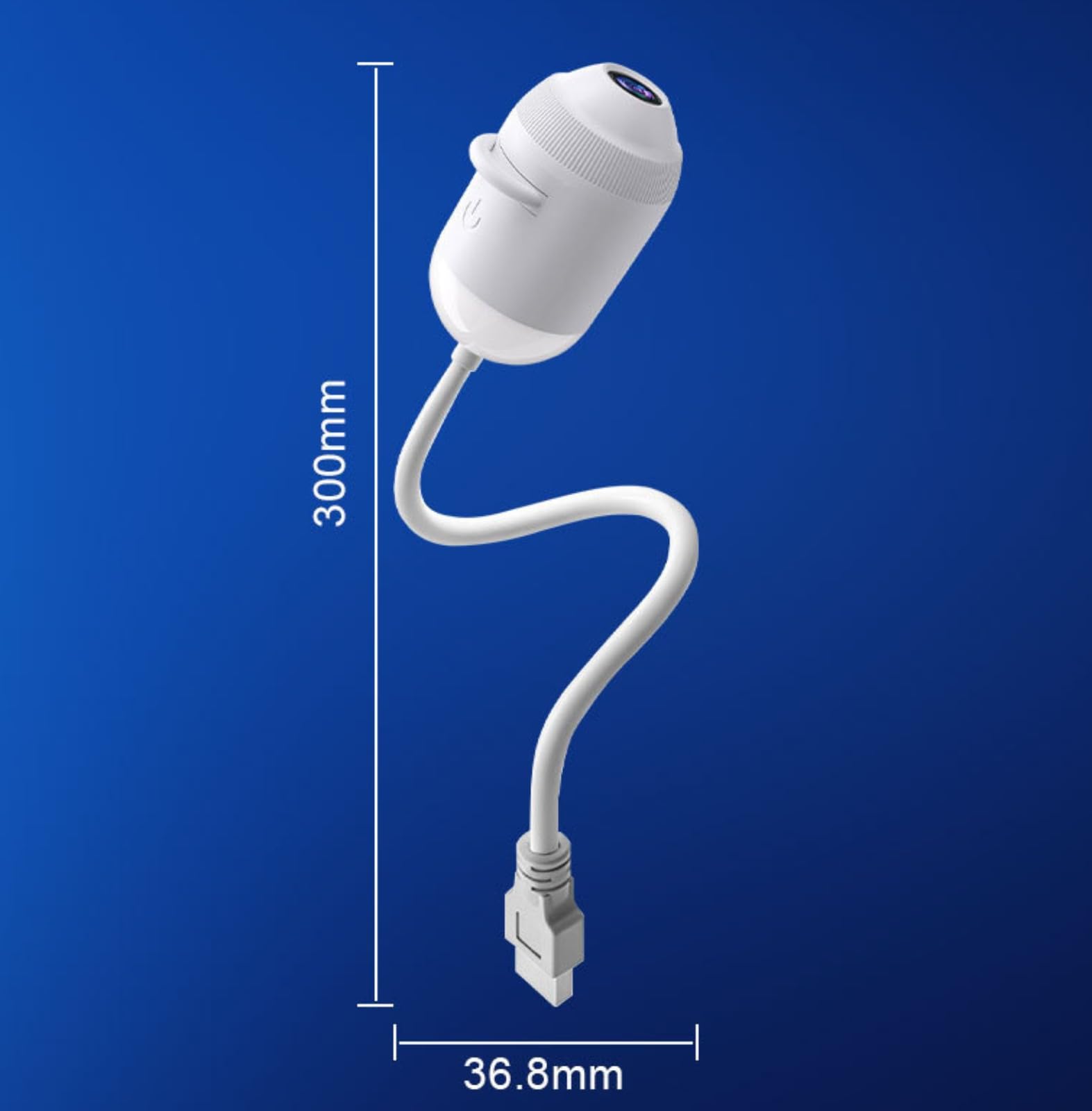 Bettertrying Nachtlicht Projektor, 360° Drehung, USB-betrieben (Mit 24 Folien)