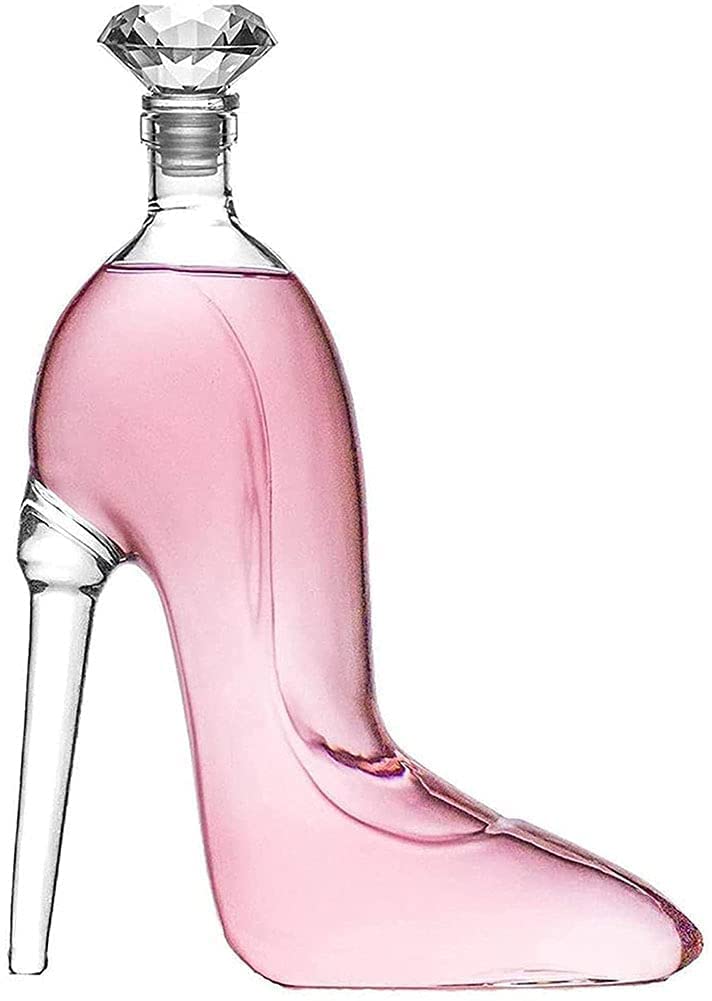 Amazon｜ハイヒールシェイプワインデキャンターグラスセット