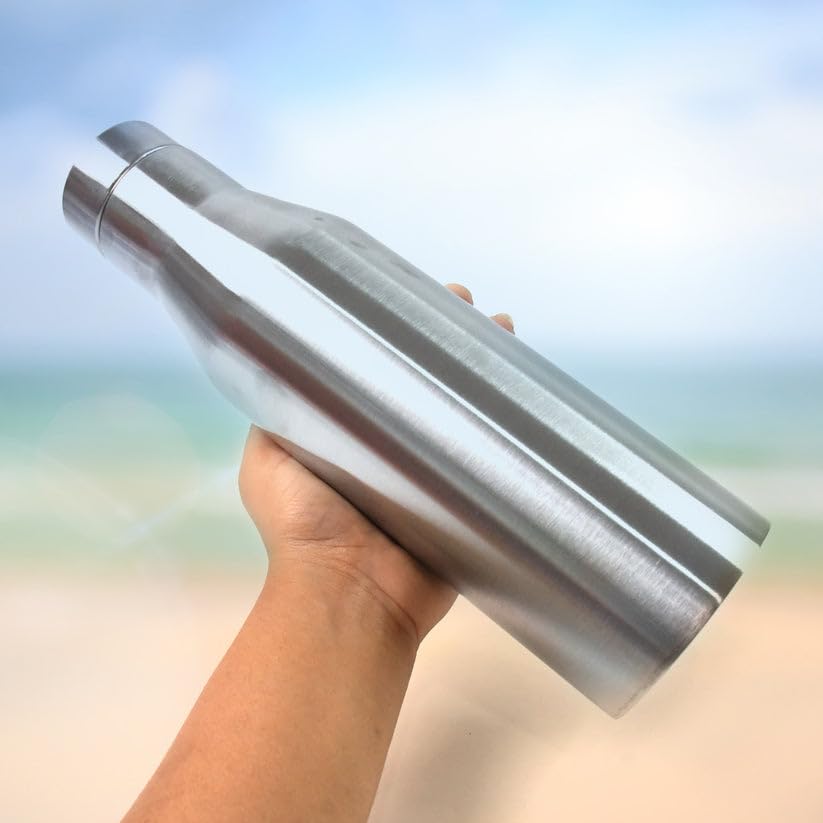 Image of Stainless Steel Drink Water Bottle (1000 ML Approx)