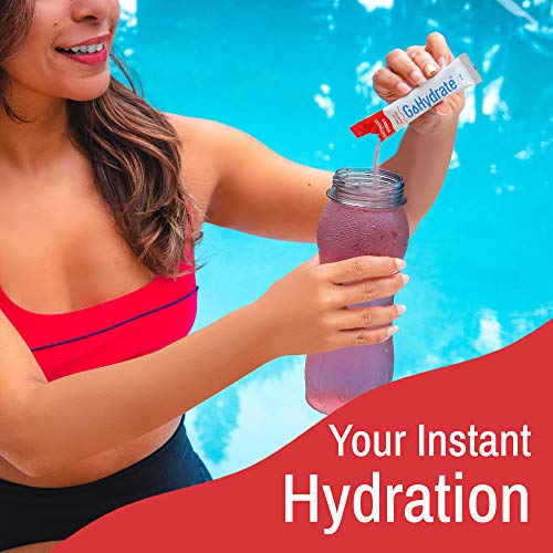 Gohydrate Electrolyte Drink Mix - A Naturally Flavored, Sugar Free, Hydration Powder (Fruit Punch, 30 Count (Pack Of 1)) #TOP5