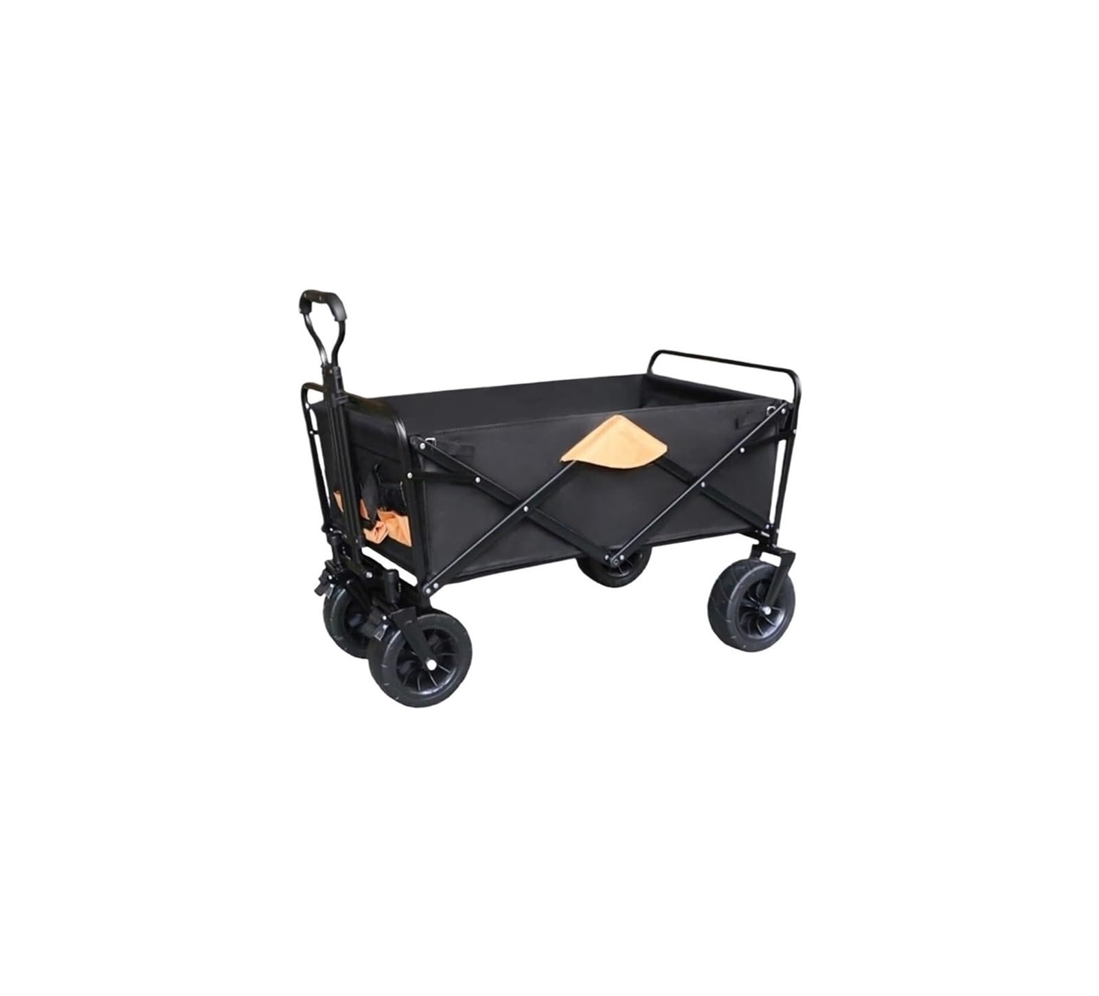 Fgjsfhrdtu B Portable Stall Picnic Trolley, Small Cargo Fishing Trailer Van(B)