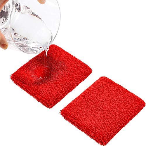 Image of Willbond Wrist Sweatbands, Sports Sweatbands for Competition, Sweat Absorbent, for Basketball, Tennis, Football, Running and Work (Pack of 6)
