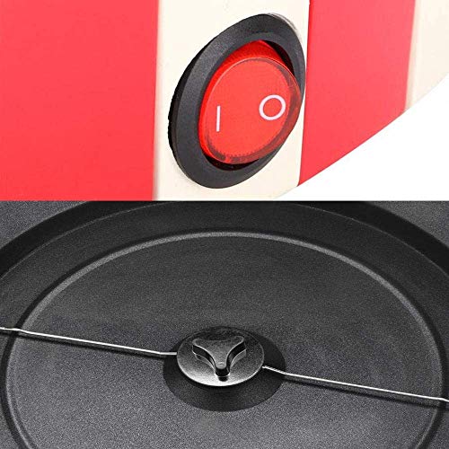 YFGQBCP Popcornmaschine 850W Elektro-Theater-Art-Partei Popcorn-Maschine, Retro gesund und fettfrei, Removable große… – Bild 3