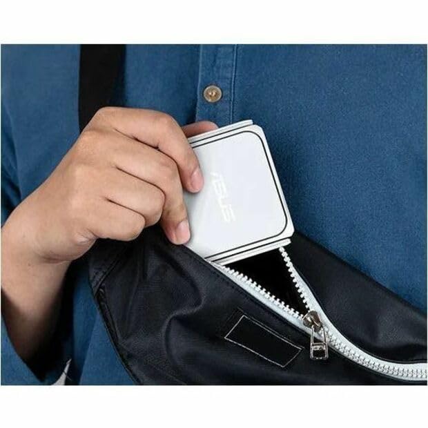 Image of ASUS RT-BE58 Go Portable Mini Travel Router - WiFi 7, Dual-Band, 2.5G Port, Up to 3.6Gbps Wireless, Secure Public WiFi, Mobile Tethering, Mesh Compatible, USB-C Power,RV /Cruise /Hotel /Mobile