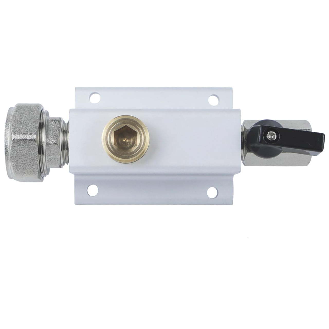 RapidAir Maxline Compressed Air Piping Outlet Kit for 3/4-Inch Tubing with 1/2-Inch NPT Outlet Port，Tubing Adaptor air compressor line kit(M81010