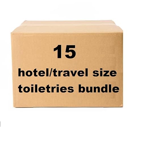 15 hotel travel size toiletries bundle B&B Guest House shampoo conditioner soap shower gel lotion etc for pampering or travelling
