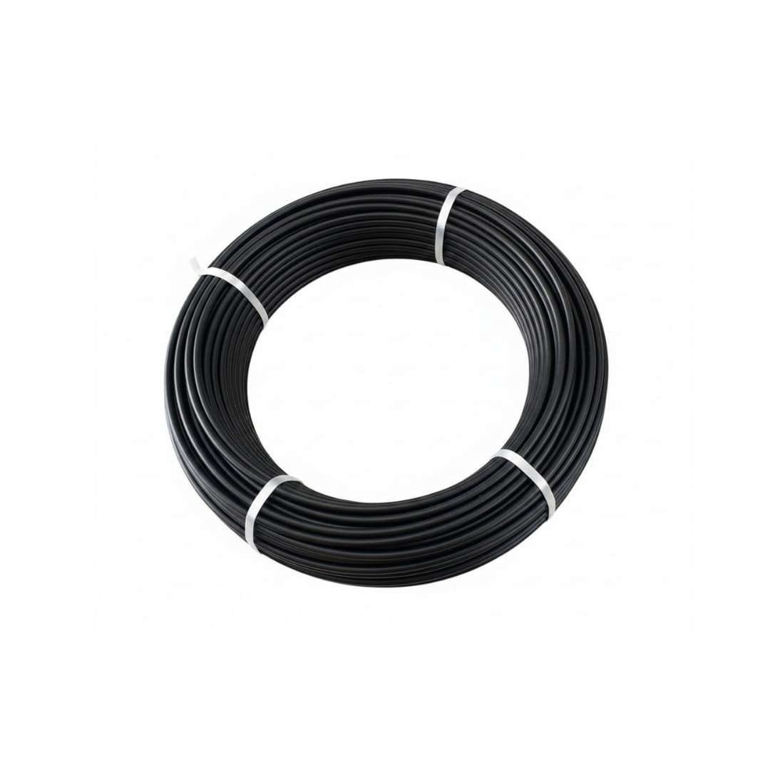 Premier Feeder Line - 6MM for Drip Irrigation| 100 Meter| UV Resistant Irrigation Pipe for Plants Garden Agriculture | Efficient Watering & Easy Installation