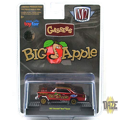 m2マシーン 1967 シボレー ノバ ギャッサー NYトイフェアー限定600台 1967 Chevrolet Nova Gasser Diecast Model Car | M2 Machines