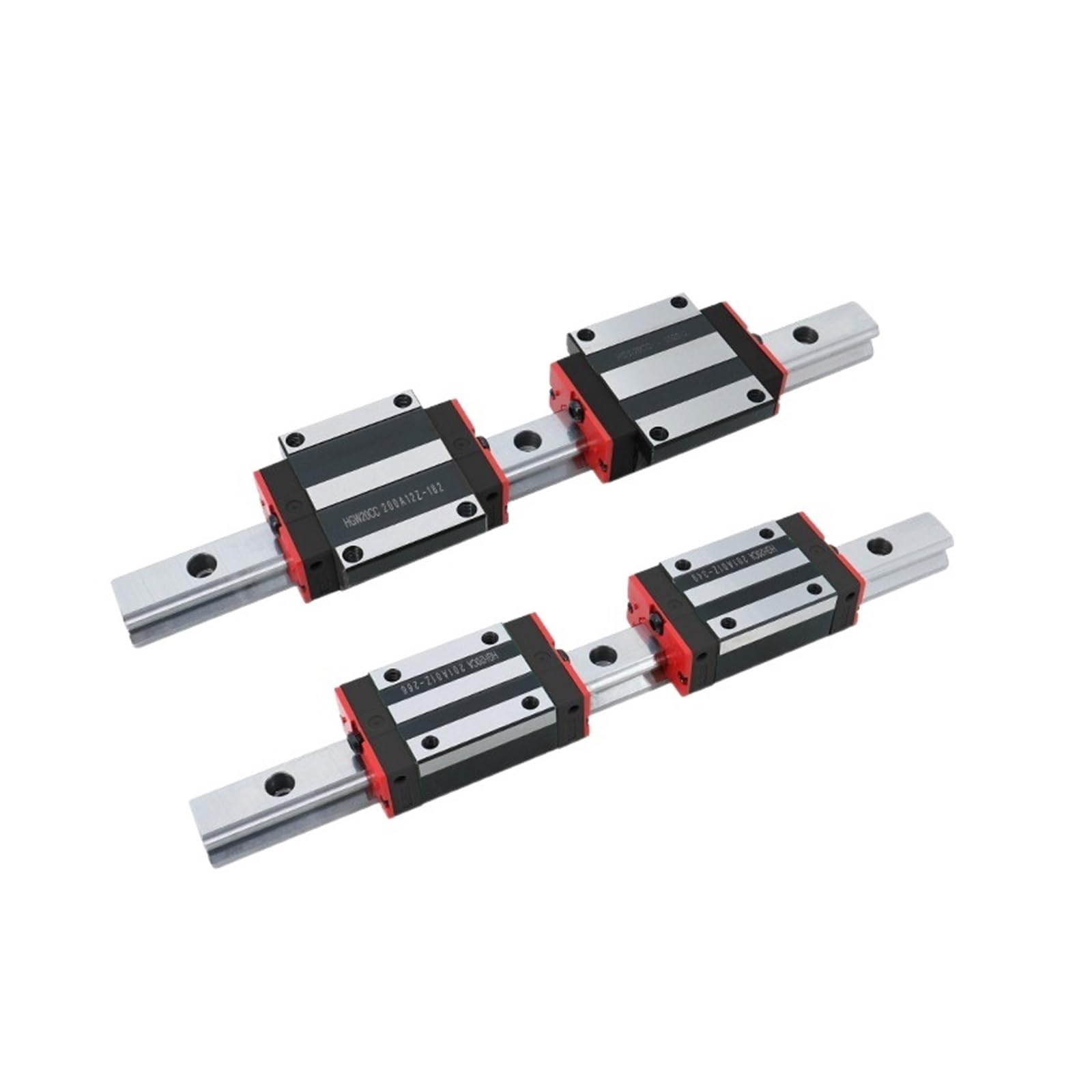 Rail linéaire robuste HGR15 de 1600mm en acier haute résistance CNC