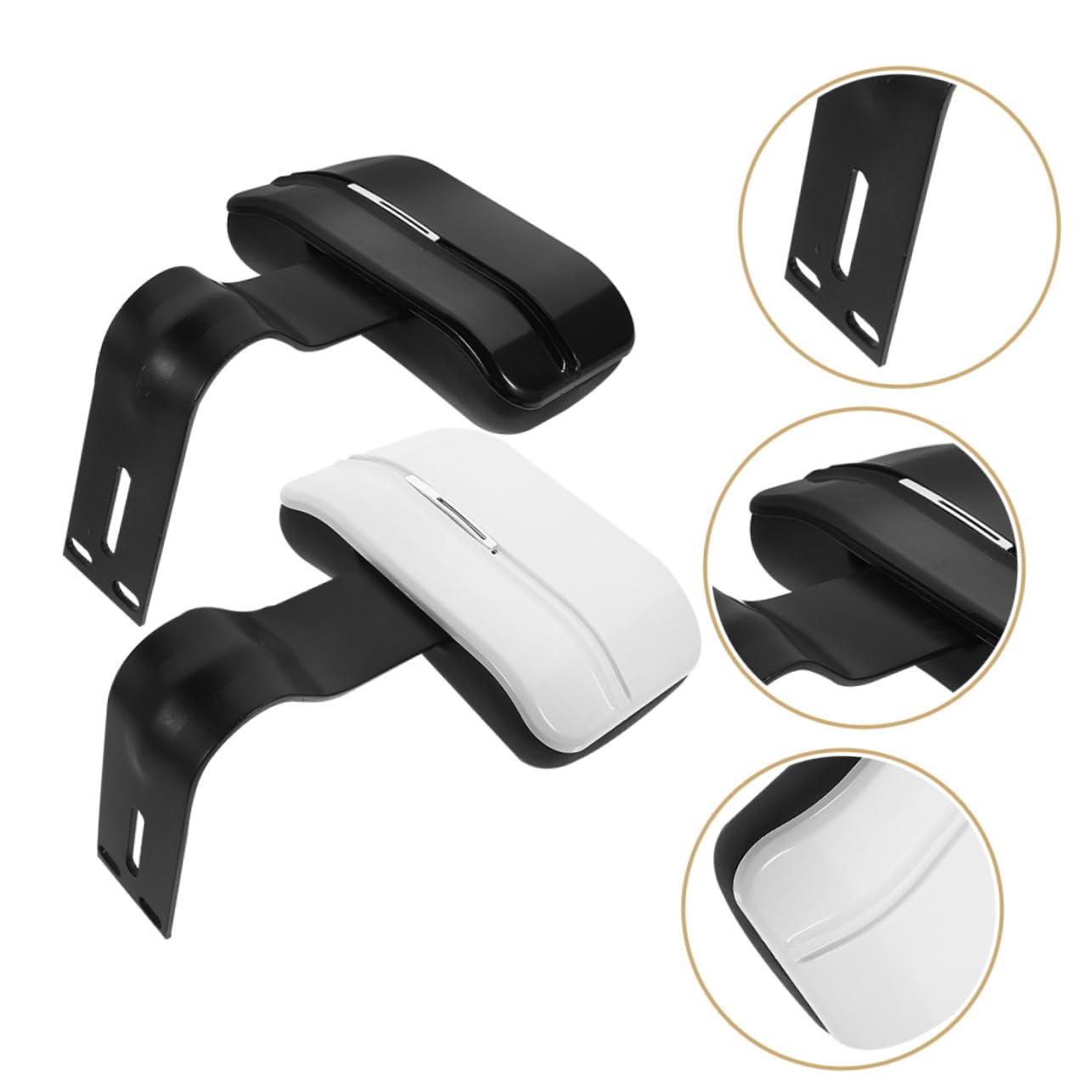 PRETYZOOM 2pezzi Sedile Posteriore Per Biciclette Poggiapiedi Di Ricambio Cuscino Di Sicurezza Per Schiena Poggiapiedi Per Ciclismo Resistente All Usura Facile Da Pulire Supporto Lombare Per