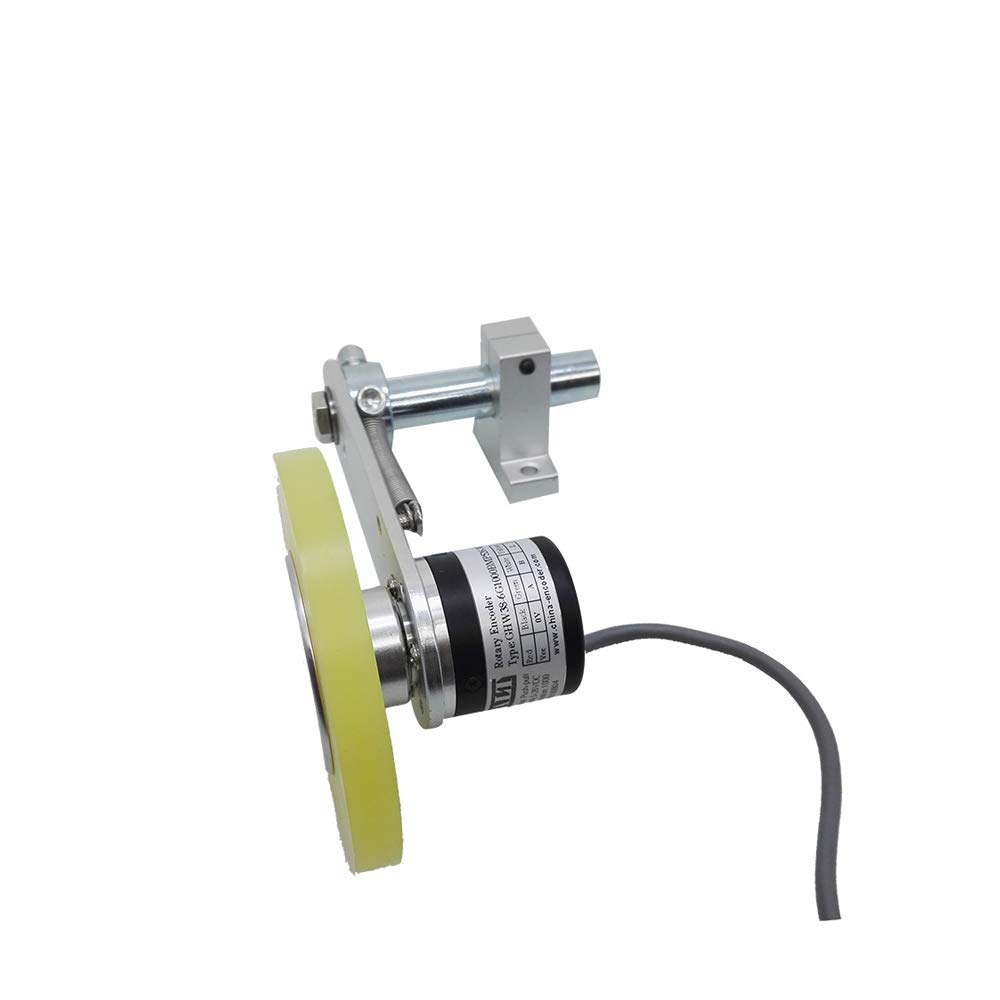 Contametri per ruota 300mm Trasduttore per ruota perimetrale 300 mm Sensore di misura della lunghezza dell'encoder rotativo in uscita push pull