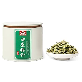 Amazon.co.jp: 白茶 白毫銀針 ホワイトティー 中国茶 特上白茶