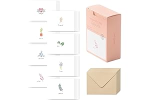 Monolike Message Little Garden Card - Spread Joy with 40 Unique Mini...