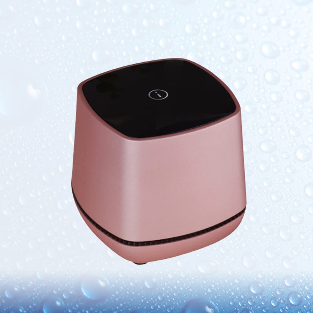 MILISTEN Portable Computer Speakers USB Powered Desktop Mini Speaker Bass Sound Music Player Wired Small Speaker (Rose Gold)