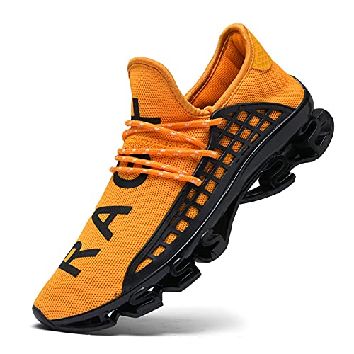 Image of XIANV Men Trail Running Shoes Breathable Sport Athletic Tennis Walking Shoes
