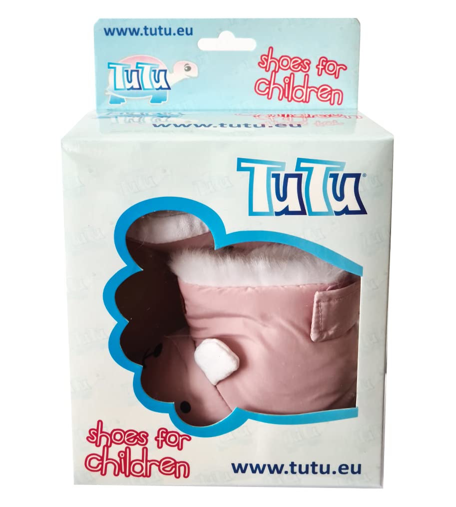 TUTU Buty do raczkowania, dla chłopców i dziewczynek, antypoślizgowe, miękka podeszwa, buty zimowe, buty do raczkowania, w kolorze różowym, rozmiar S, różowy, Small