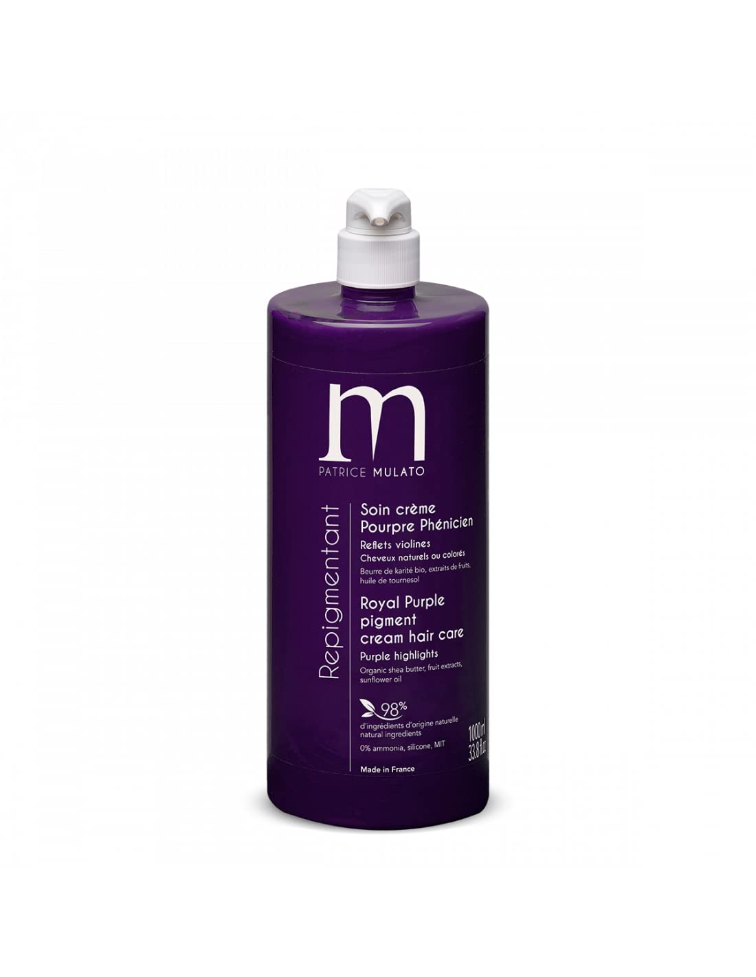 Mulato - Repigmentierende Pflege, Phönizisches Purpur, 1000 ml