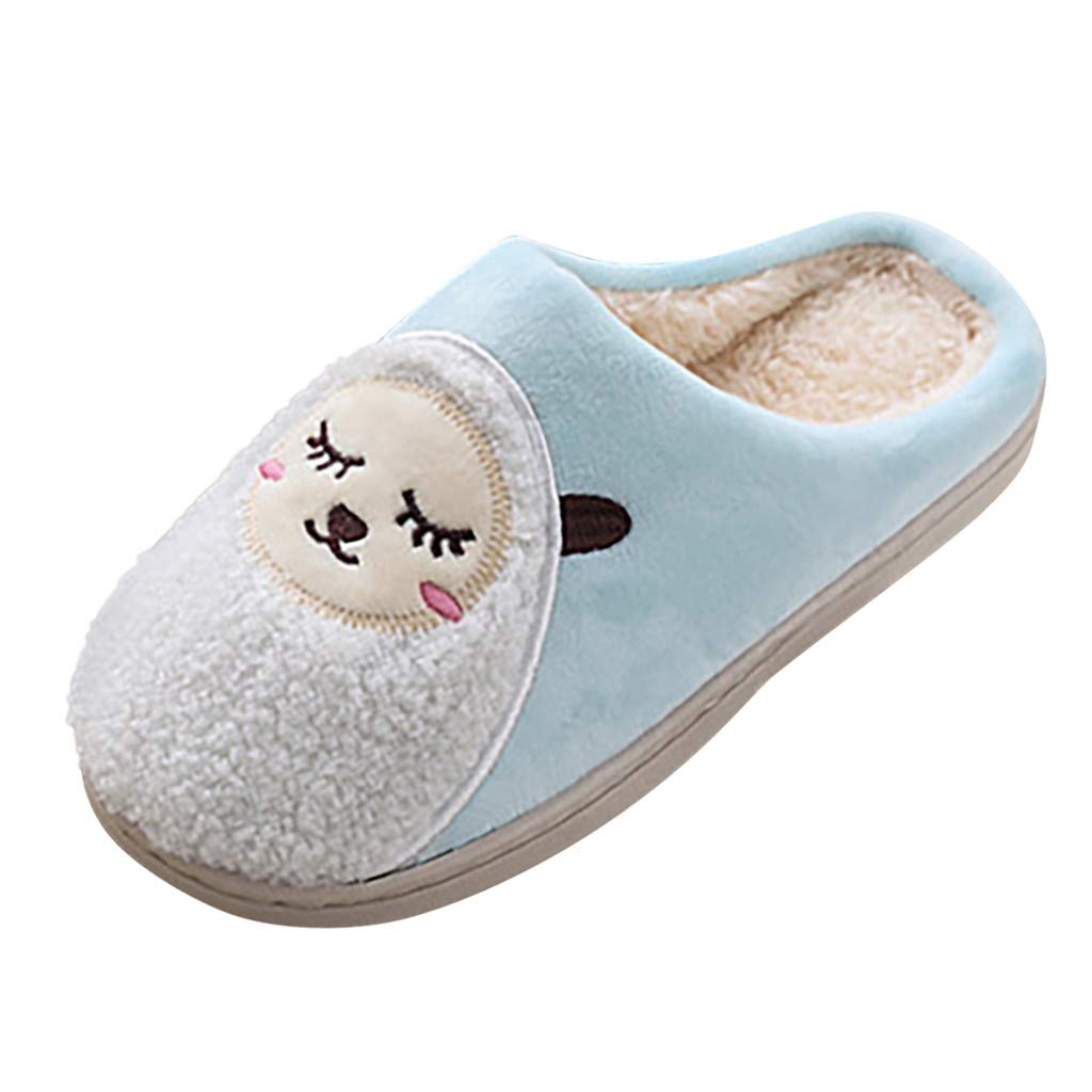 Couples De Femmes De Bande Dessinée Lapin Chaud Antidérapant Plancher Maison Pantoufles