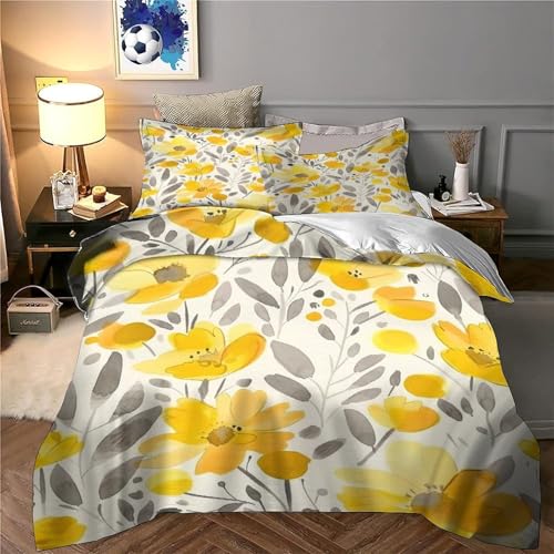 Housse de couette loup 260x220 fermeture éclair facile à enfiler - 6
