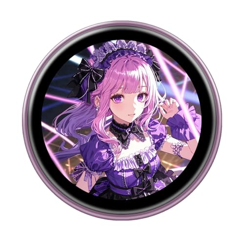 Badge numérique HD de 4,85 cm avec bouton photo vidéo électronique pour bureau et cosplay