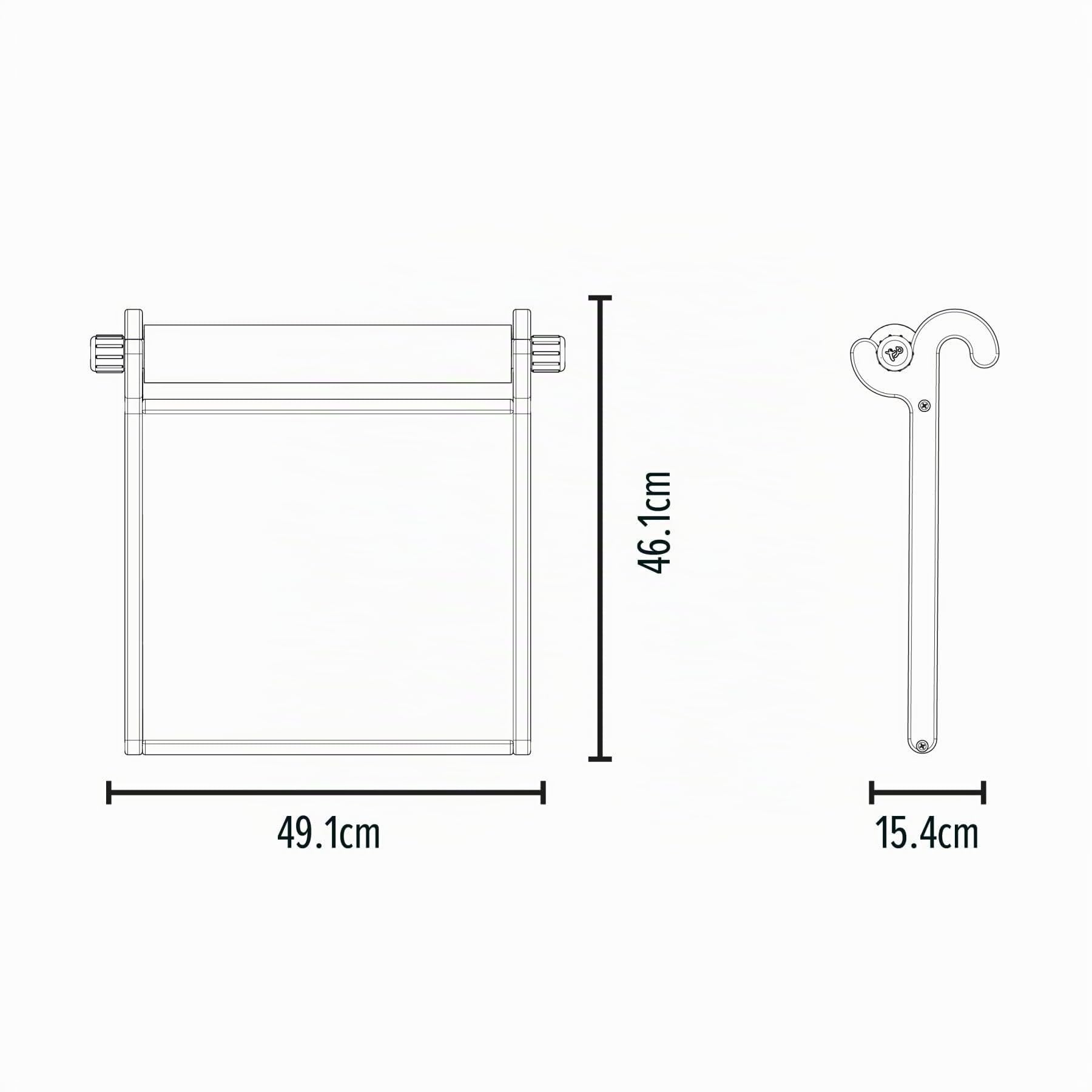 Active Tots Tableau Créatif en Bois FSC® – Chevalet avec Rouleau de Papier – Dès 12 Mois – Stimule l’Imagination – Pour Usage Domestique