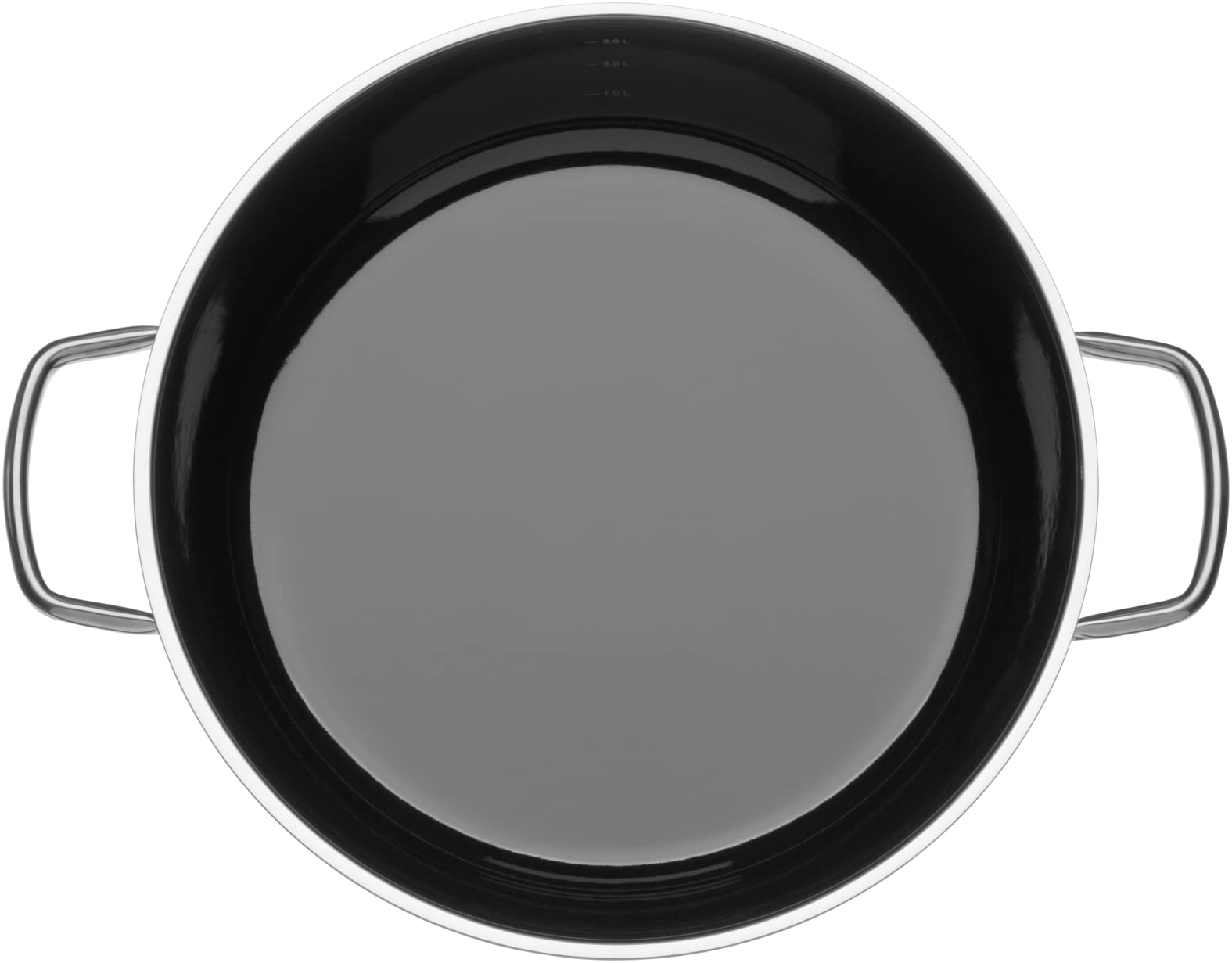 WMF Fusiontec Mineral Kochtopf groß 24cm, Glasdeckel, Bratentopf Induktion 4,4l, High-Tech Keramik, kratzfest, grau