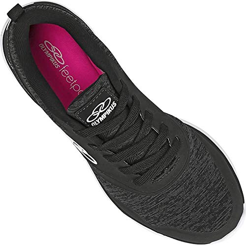 Tênis Olympikus Flower Kids Infantil Preto 36