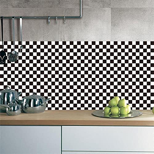 Fliesenaufkleber Schwarz-Weißes Mosaik Klebefliesen 3D Küchenrückwand Folie Wasserdicht Fliesenfolie Vinyl Selbstklebende Fliesen Aufkleber Fliesen für Bad Wohnzimmer und Küche Deko10Stück(15X15cm) Fliesenaufkleber Schwarz-Weißes Mosaik Klebefliesen 3D Küchenrückwand Folie Wasserdicht Fliesenfolie Vinyl Selbstklebende Fliesen Aufkleber Fliesen für Bad Wohnzimmer und Küche Deko10Stück(15X15cm)